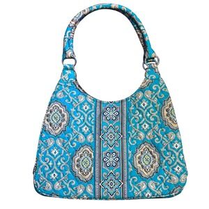 Vera Bradley Large Hobo Bag in the "Totally Turquoise" pattern Spring 2010
